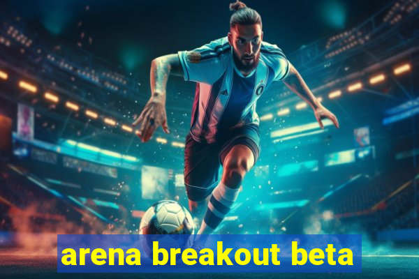 arena breakout beta