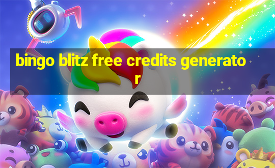 bingo blitz free credits generator