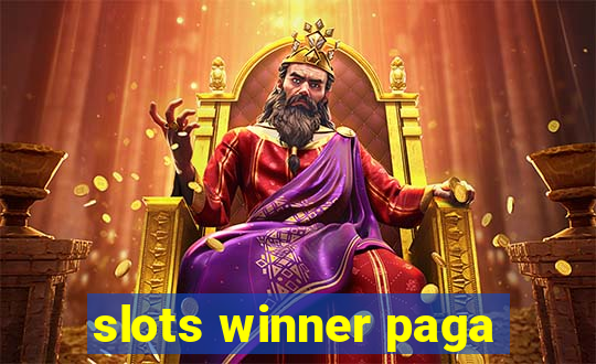 slots winner paga