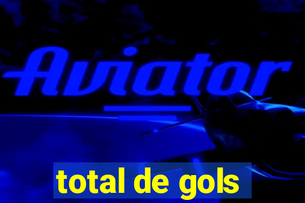 total de gols