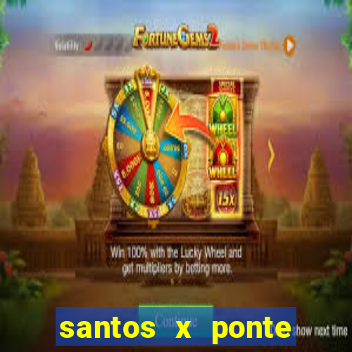 santos x ponte preta palpite