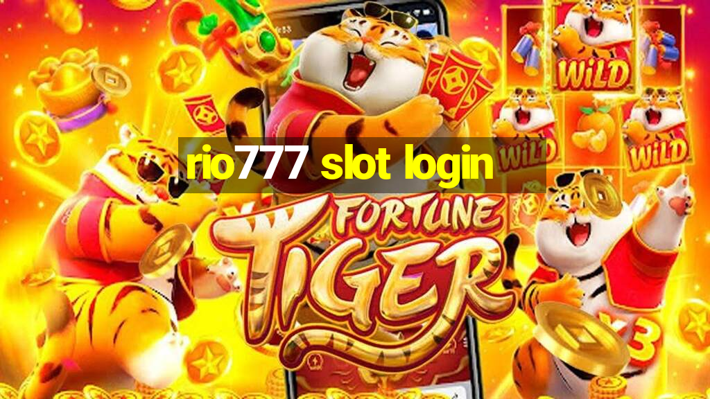 rio777 slot login