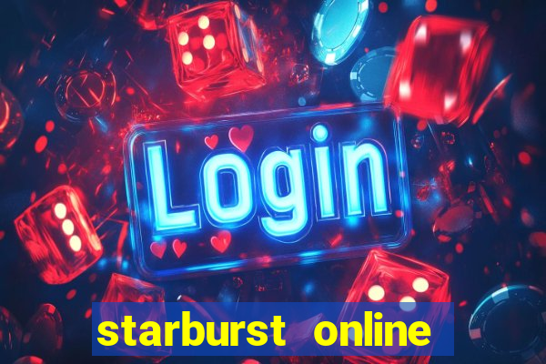 starburst online slot review