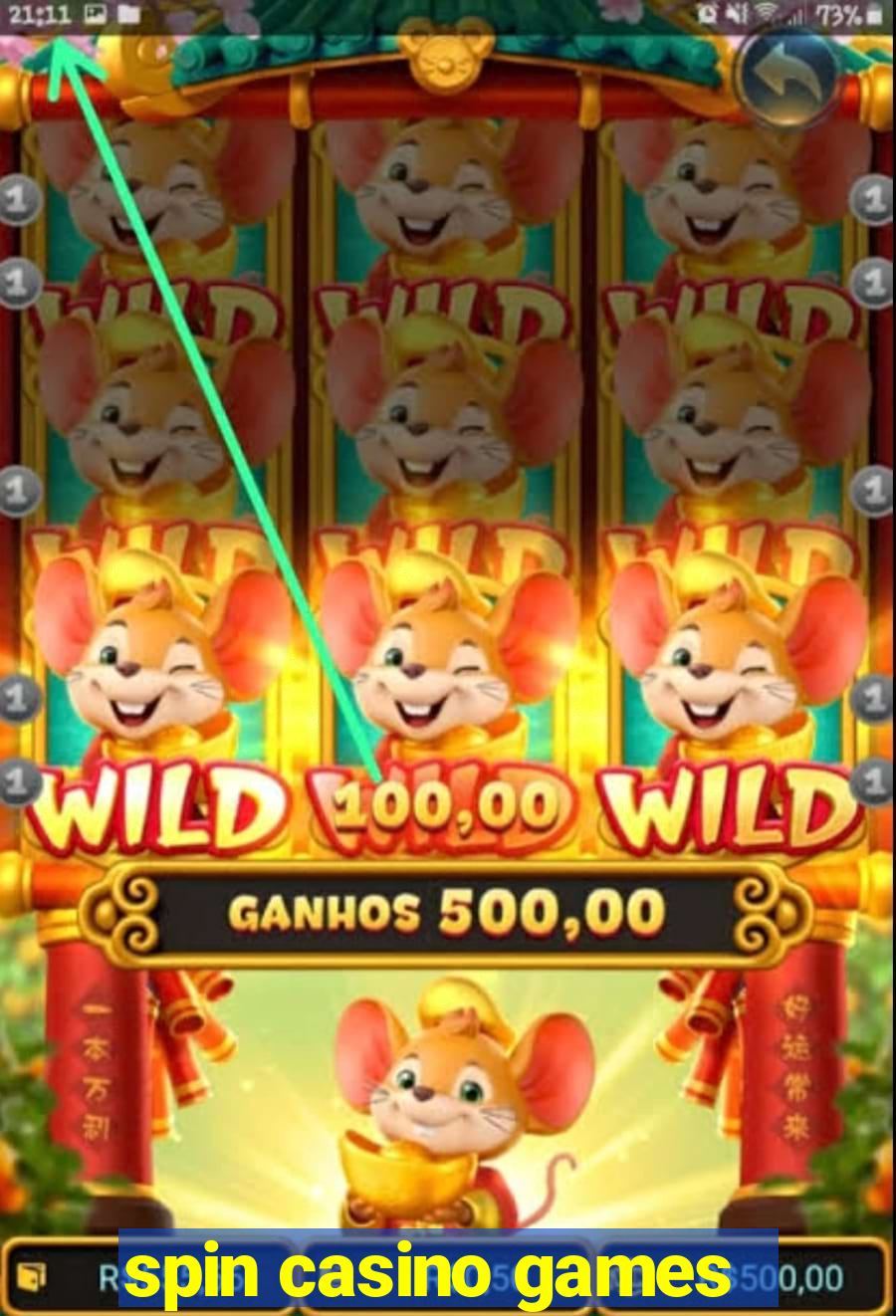 spin casino games