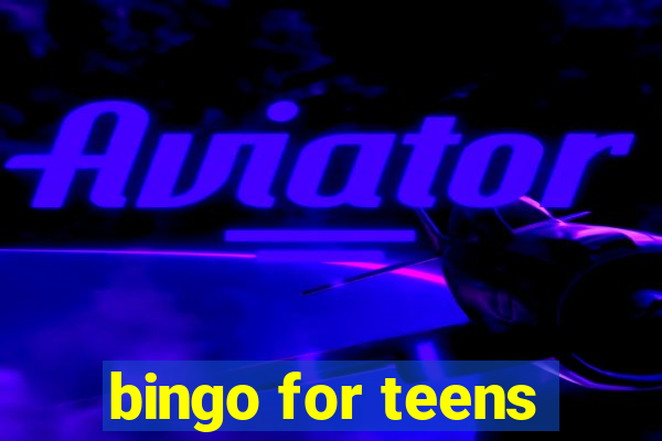 bingo for teens