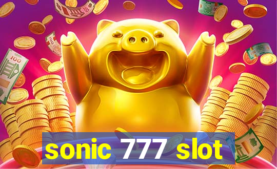 sonic 777 slot