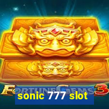 sonic 777 slot