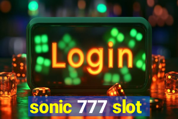 sonic 777 slot