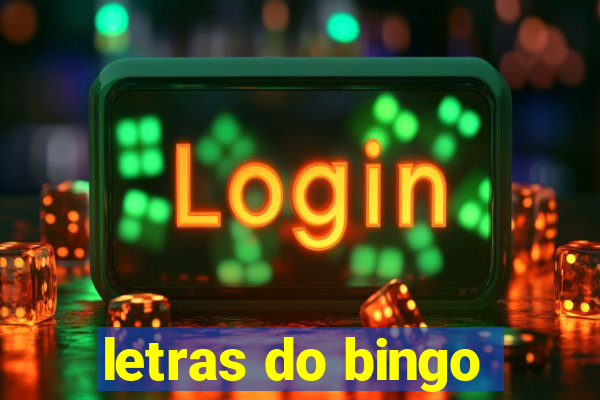 letras do bingo