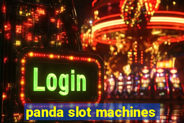 panda slot machines