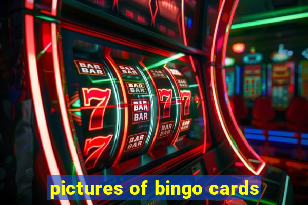 pictures of bingo cards