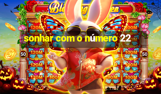 sonhar com o número 22