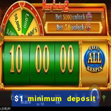 $1 minimum deposit casino australia 2020