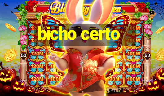 bicho certo