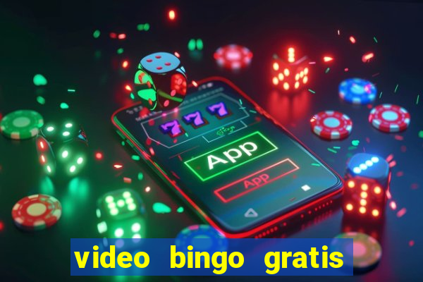 video bingo gratis para brincar