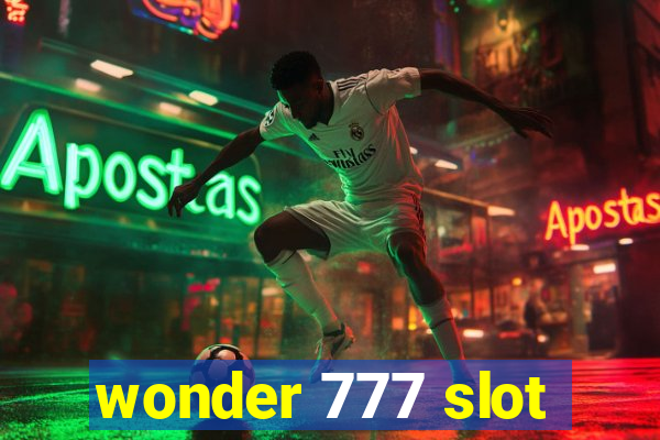 wonder 777 slot