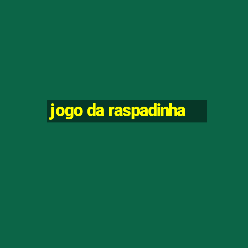 jogo da raspadinha