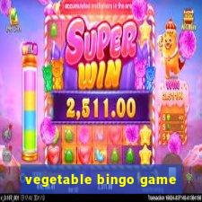 vegetable bingo game