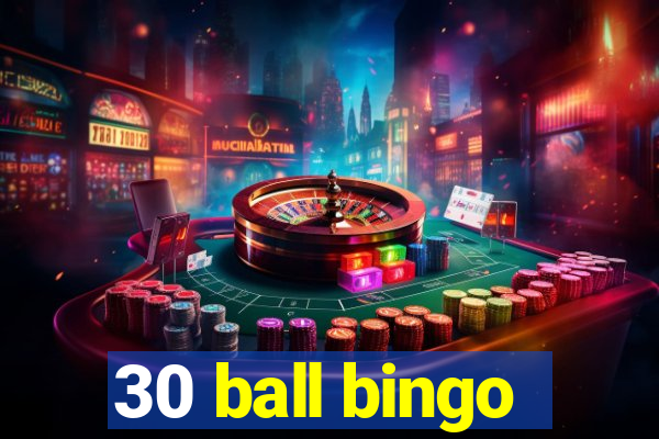 30 ball bingo