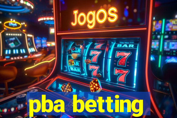 pba betting