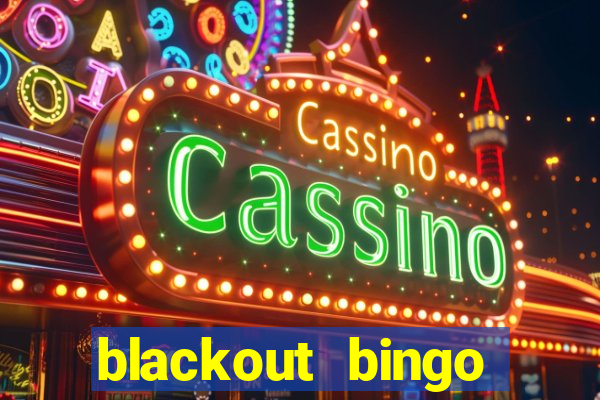 blackout bingo promo code