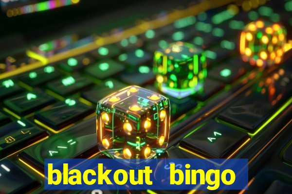 blackout bingo promo code