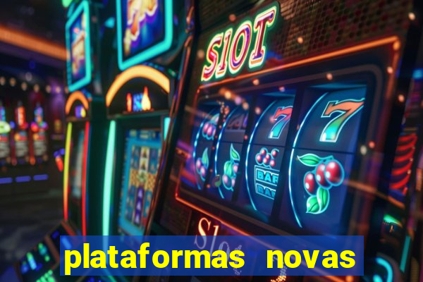 plataformas novas com bonus de cadastro