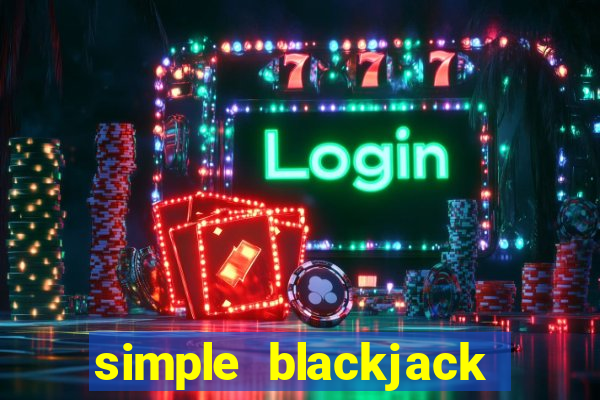 simple blackjack java code