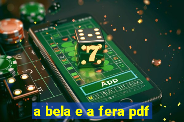 a bela e a fera pdf