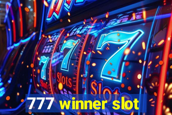 777 winner slot