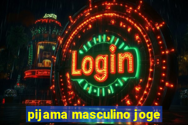 pijama masculino joge