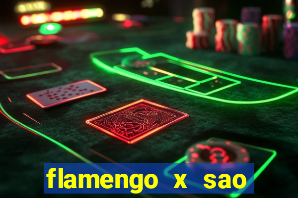 flamengo x sao paulo palpite