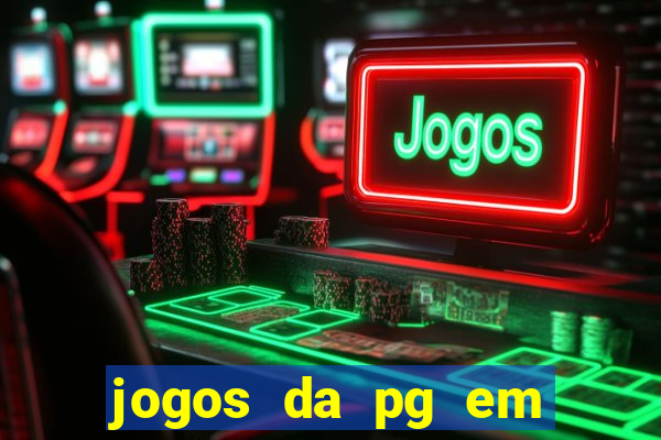 jogos da pg em manuten??o hoje