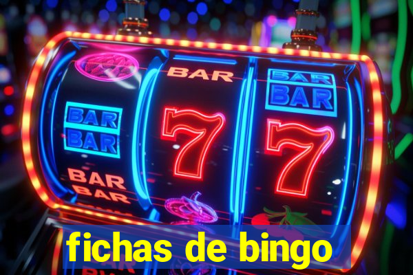 fichas de bingo