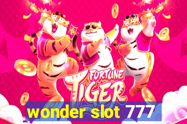 wonder slot 777