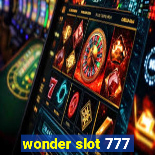 wonder slot 777