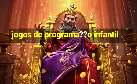 jogos de programa??o infantil