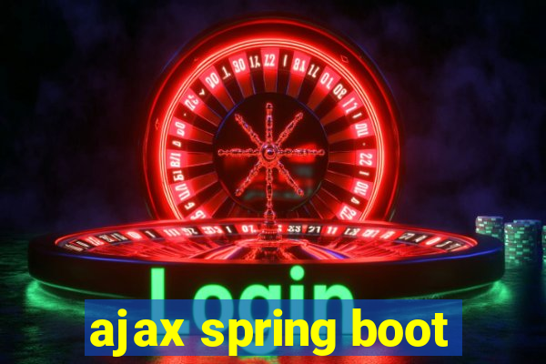 ajax spring boot