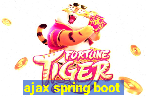 ajax spring boot