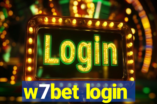 w7bet login