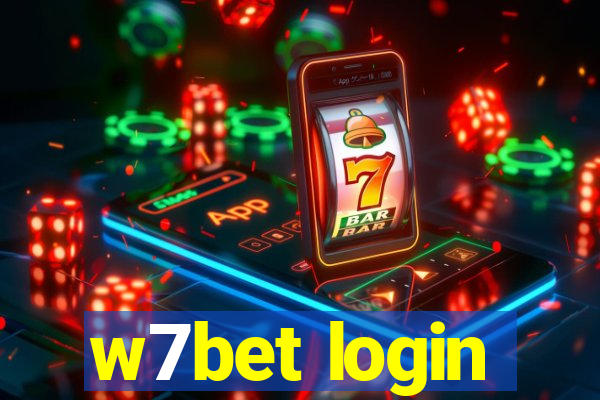 w7bet login