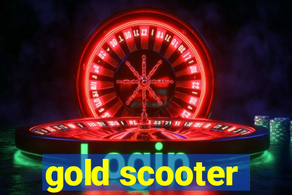 gold scooter