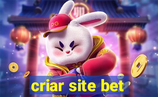 criar site bet