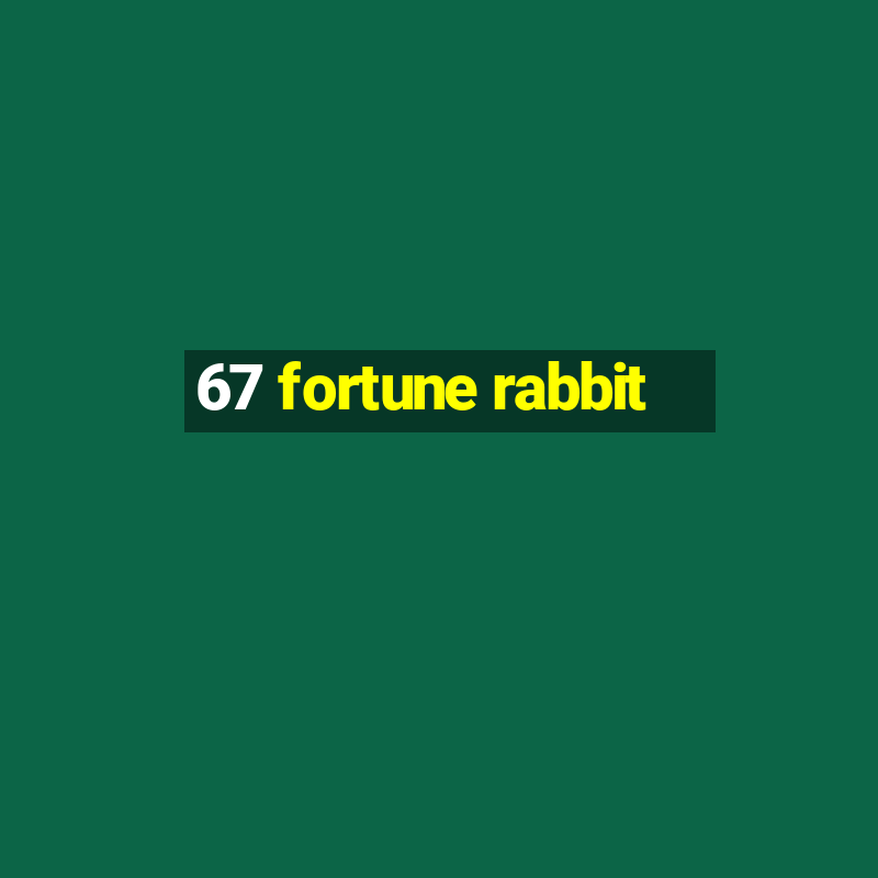 67 fortune rabbit