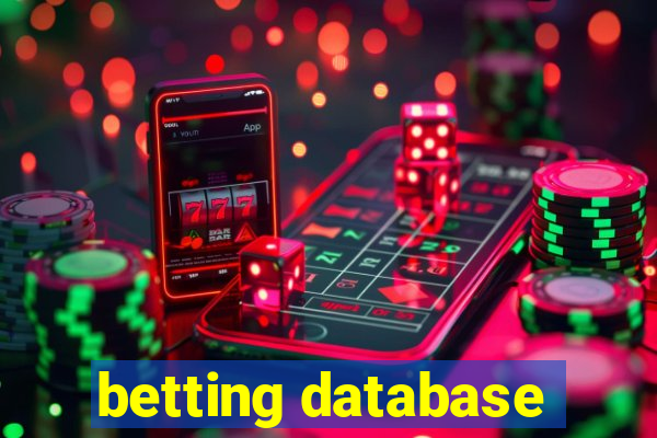 betting database