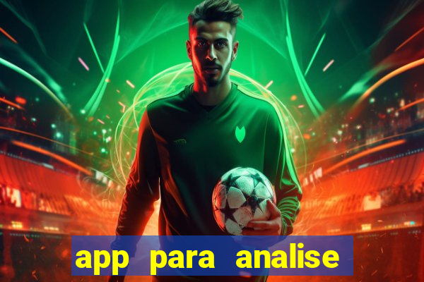 app para analise de jogos de futebol