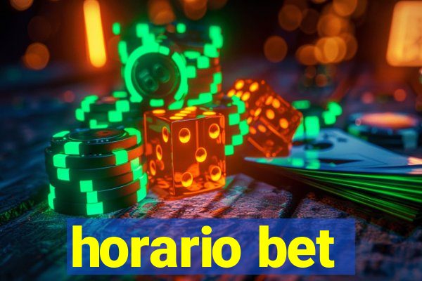 horario bet