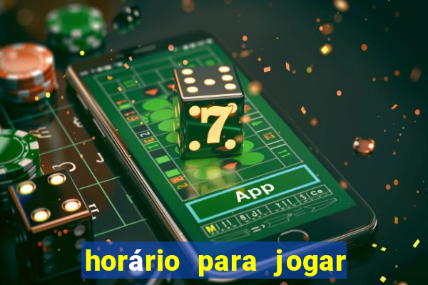 horário para jogar no rabbit