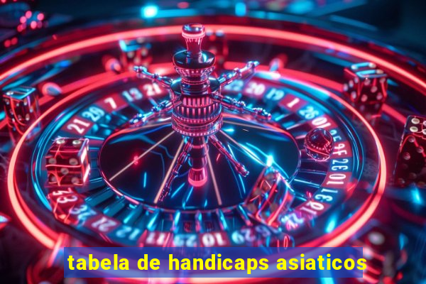 tabela de handicaps asiaticos