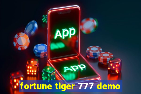 fortune tiger 777 demo